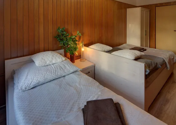 شقة Z Panorama Szrenicy - Duzy 70m2, 2 Sypialnie I Salon, Idealny Dla Duzej Grupy! *